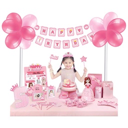 [KB412] Bộ trang trí Happy Birthday - Công Chúa